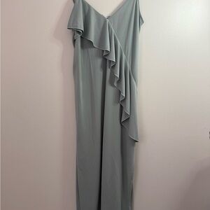H&M Asymmetrical Gray Dress